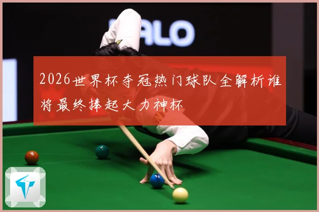 2026世界杯夺冠热门球队全解析谁将最终捧起大力神杯